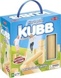 Kubb houten werpspel - Zweeds buitenspel in draagbare doos