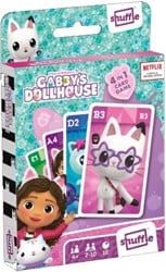 Spel Shuffle 4 In 1 Gabby Dollhouse - Kaartspel