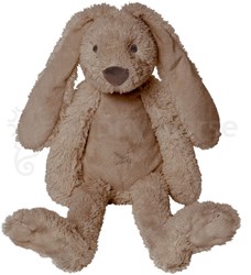 Happy Horse knuffel konijn Richie klein - bruin - pluche baby knuffel