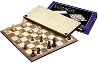Philos Schaakset Vierkant Veld 40 mm, Koningshoogte 62 mm