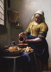 Puzzelman De keukenmeid - Johannes Vermeer (Rijksmuseum) (1000)