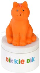 Happy Horse Dikkie Dik verzameldoosje - oranje - bewaardoosje 8 cm