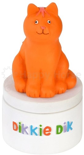 Happy Horse Dikkie Dik verzameldoosje - oranje - bewaardoosje 8 cm