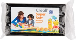 Creall Supersoft Klei Blok 500gr Zwart