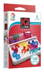 Smart Games IQ Link breinbreker reisspel - 120 opdrachten - denkspel