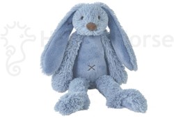 Happy Horse knuffel konijn Richie donkerblauw - zachte pluche knuffel