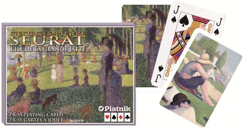 Piatnik Seurat Speelkaarten - Dubbeldekker