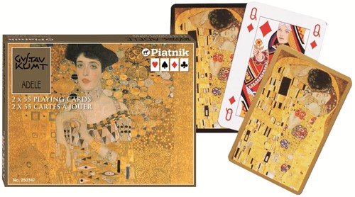 Piatnik Gustav Klimt Adele Speelkaarten - Dubbeldeck