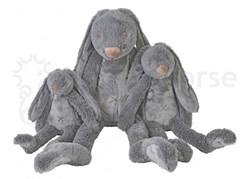 Happy Horse knuffel Konijn Richie donkergrijs 38cm - superzacht pluche