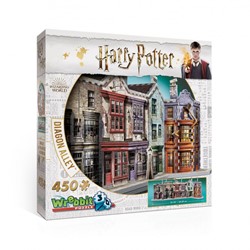 Wrebbit 3D Puzzel - Harry Potter Diagon Alley - 450 stukjes