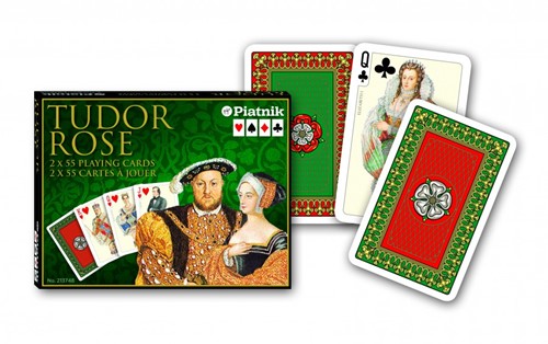 Piatnik Tudor Rose Speelkaarten - Double Deck
