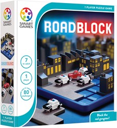 Smart Games RoadBlock - Denkspel met 80 uitdagingen voor kinderen en volwassenen