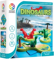 Smart Games Dinosaurs Mystic Islands - uitdagend denkspel dino's speelgoed