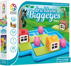 Smart Games Drie kleine biggetjes Deluxe - educatief denkspel voor kinderen