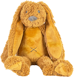 Happy Horse knuffel konijn Richie okergeel - trendy pluche knuffel 38cm