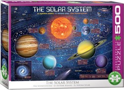Eurographics puzzel Solar System Puzzle - 500 stukjes