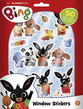 Bambolino Toys Bing Raamstickers - 50-delig