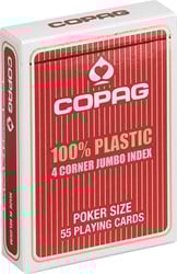 Copag Jumbo Gezicht 4 Index TBX Rood