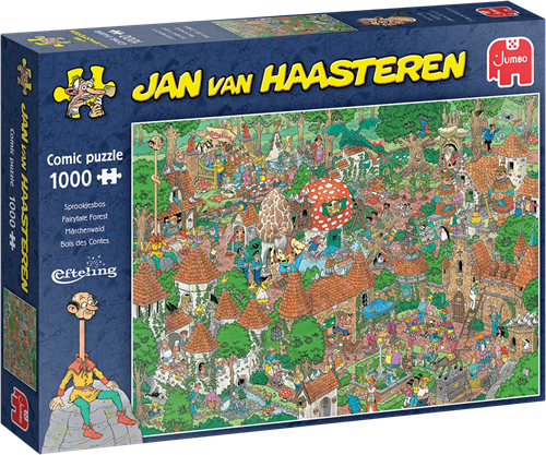 Jumbo Puzzel Jan van Haasteren - Efteling Sprookjesbos 1000 stukjes