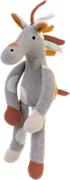 Happy Horse Gebreide Knuffel Paard - 30 cm - Organisch katoen