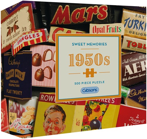 Gibsons Zoete herinneringen aan de jaren 1950 - Cadeauverpakking (500)
