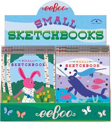 eeBoo Assortiment Kleine Schetsboekjes - Dieren (24 stuks)