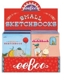 eeBoo Assortiment Kleine Schetsboekjes (24 stuks)