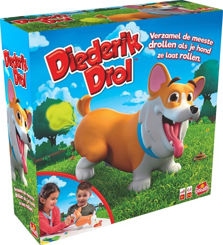 Goliath kinderspel Diederik Drol - grappig actiespel voor kinderen