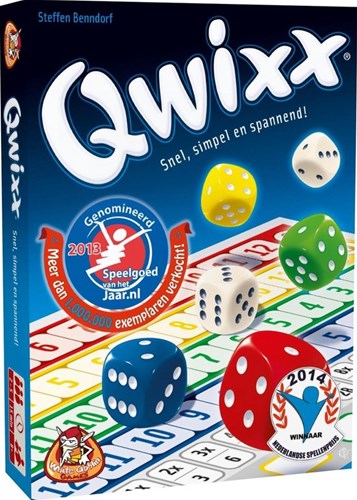 White Goblin Games dobbelspel Qwixx - Gezelschapsspel vanaf 8 jaar