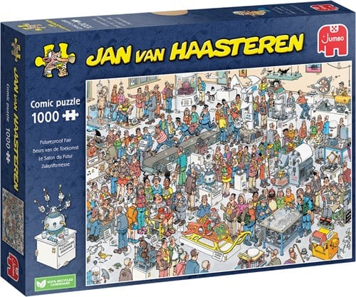 Jumbo puzzel Jan van Haasteren Beurs van de Toekomst - 1000 stukjes