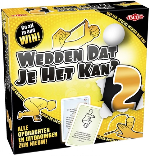 Tactic gezelschapsspel Wedden dat je het kan 2