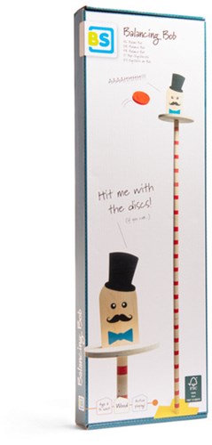 BS Toys Balans Bob - Balans Werpspel FSC Hout Buitenspeelgoed