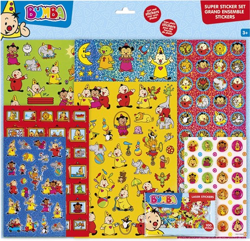 Totum Bumba Super Stickerset