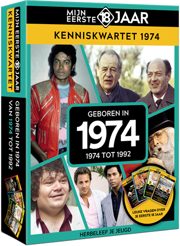 Tucker's Fun Factory Mijn eerste 18 jaar Kenniskwartet 1974 NL