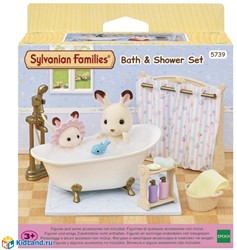 Sylvanian Families Bad & Douche set
