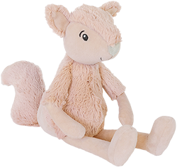 Happy Horse knuffel eekhoorn Sancho 28cm roze - pluche speelgoed
