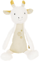Happy Horse knuffel giraffe Gary 28cm - wit - duurzaam pluche speelgoed