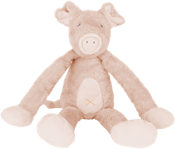 Happy Horse knuffel varken Pinky 40cm - roze pluche speelgoed