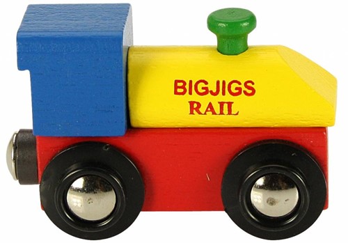 Bigjigs Lettertrein locomotief