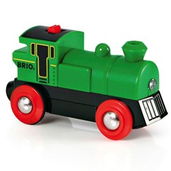 Treinen met batterij