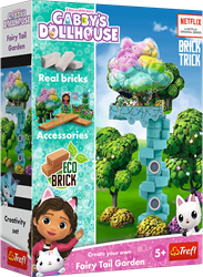 Brick Trick bouwset sprookjestuin Gabby's Poppenhuis - creatief speelgoed