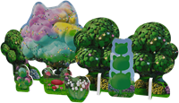 Brick Trick bouwset sprookjestuin Gabby's Poppenhuis - creatief speelgoed-2