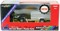 Britains quad speelgoed boerderij set met trailer 1:32 schaal