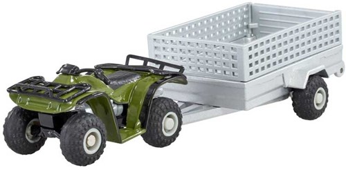 Britains quad speelgoed boerderij set met trailer 1:32 schaal-2