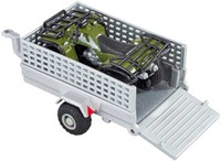 Britains quad speelgoed boerderij set met trailer 1:32 schaal-3