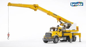 Bruder Mack Met Liebherr Kraan bruder kopen in de aanbieding