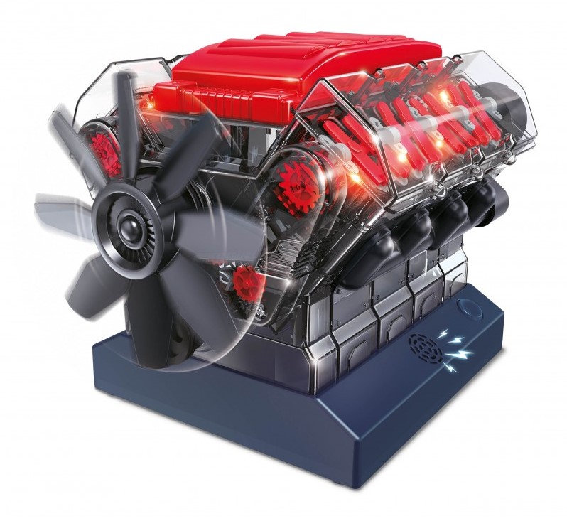 Aanhoudend Encommium Verslagen BUKI bouwpakket V8-motor schaalmodel - 270-delig