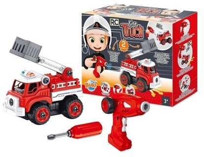 Buki brandweerwagen - RC speelgoedauto voor kinderen vanaf 3 jaar