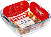 Pyrex ovenschaal airfryer 20x17 cm borosilicaatglas transparant-2