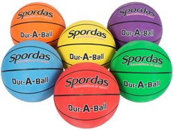 Spordas basketbal set duurzaam - Set van 6 basketbal ballen